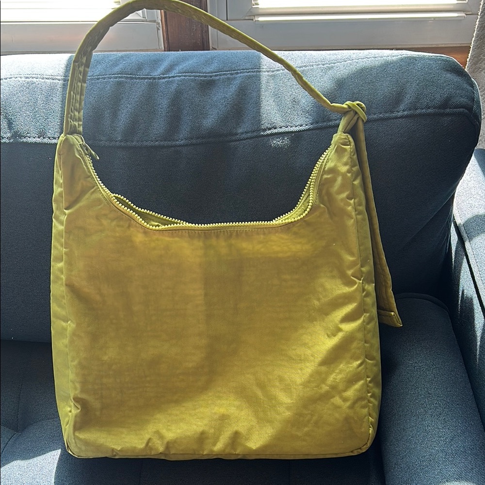 NWT Baggu Nylon Shoulder Bag - Green Juice